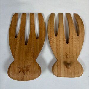 Totally Bamboo Salad Hands Serving Set